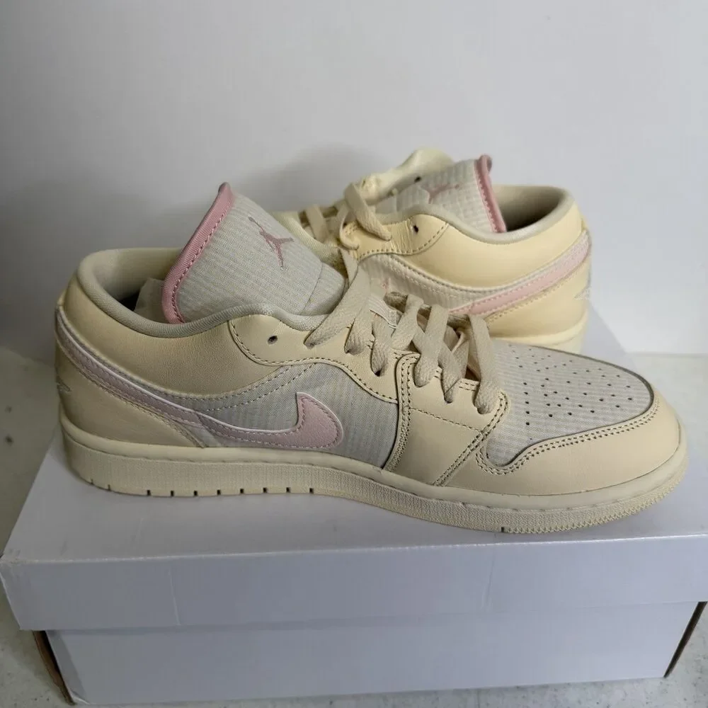 Nike Air Jordan 1 Low SE Seersucker Shoes
